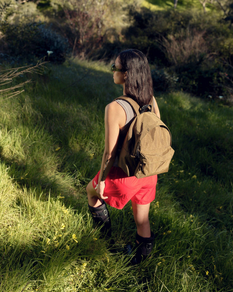 BAGGU Wholesale  Medium Nylon Backpack - Candy Apple