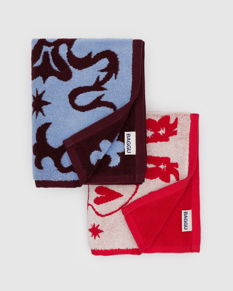 BAGGU Wholesale  Hand Towel Set of 2 - Western