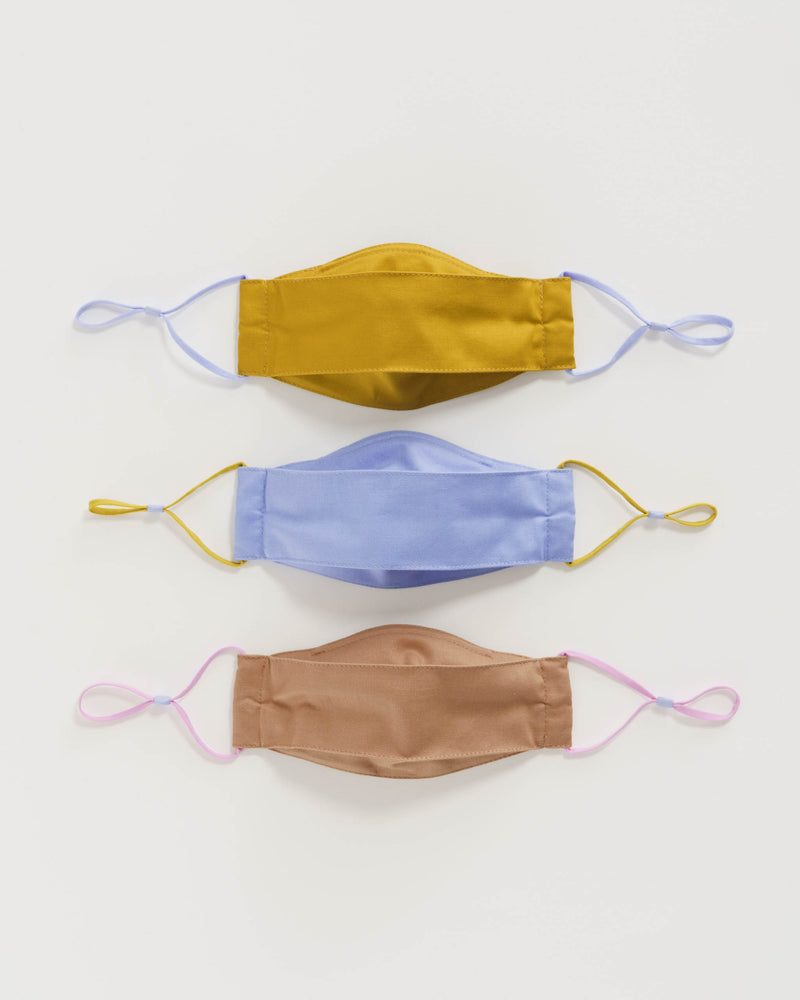 BAGGU Wholesale  Kids' Fabric Mask Set - Juniper