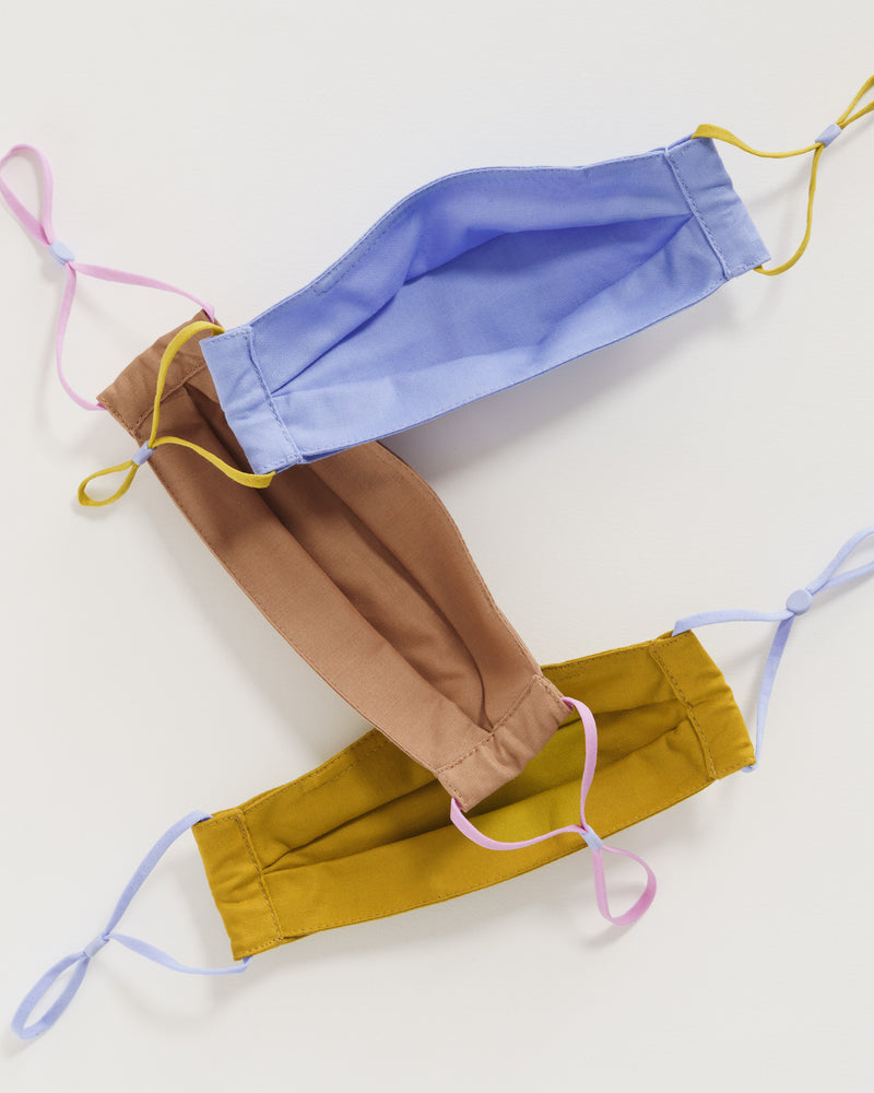 BAGGU Wholesale  Kids' Fabric Mask Set - Juniper