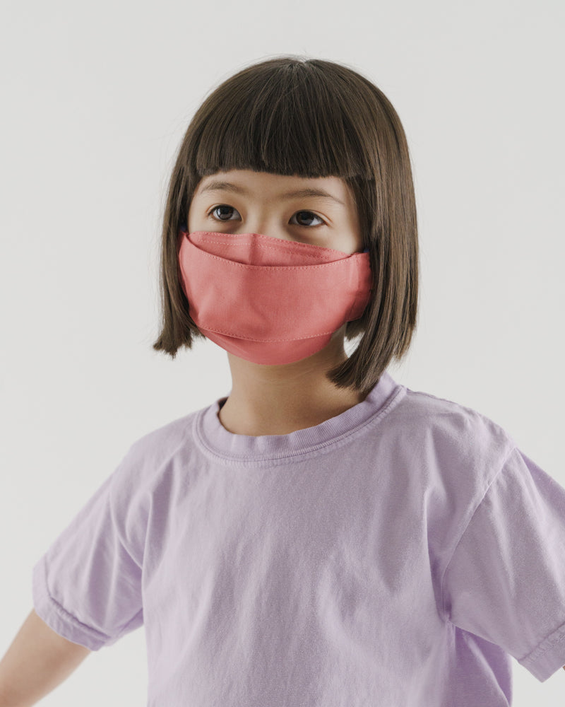BAGGU Wholesale  Kids' Fabric Mask Set - Petal